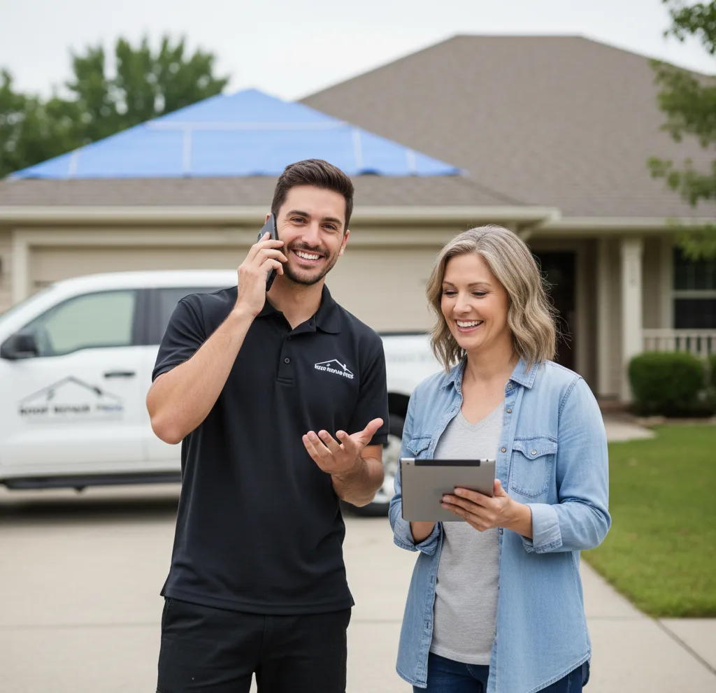 Modern Solutions Roof Repair customer support in Marion Junction